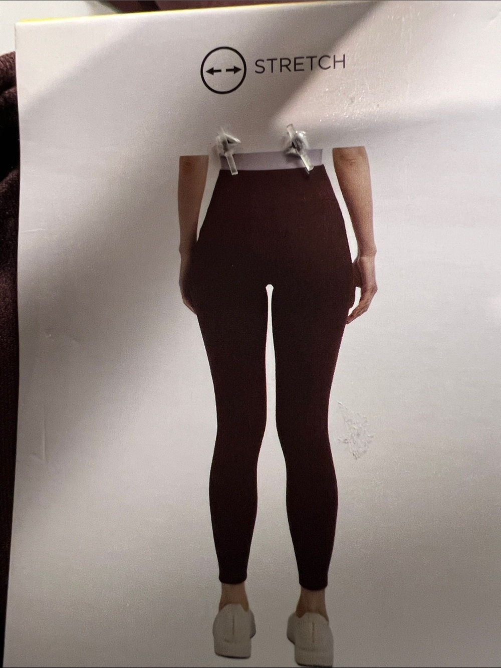 Danskin Women’s Wine High-Rise Workout Leggings Size S - Picture 10 of 11